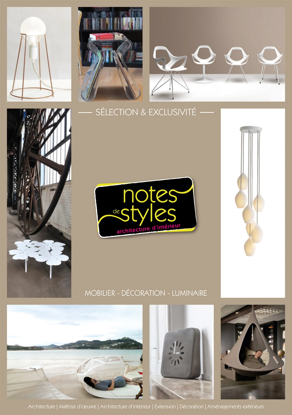 Sélection & Exclusivité – Mobilier, décoration, luminaires – Notes de Styles Sélection & Exclusivité - Mobilier, décoration, luminaires - Notes de Styles